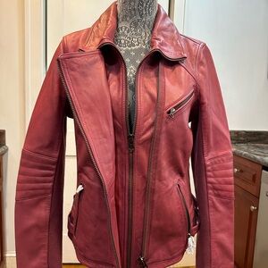 Brand new Free People leather jacket. Size Medium